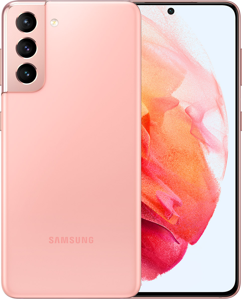 Samsung Galaxy S21 128 ГБ, Розовый (Phantom Pink)